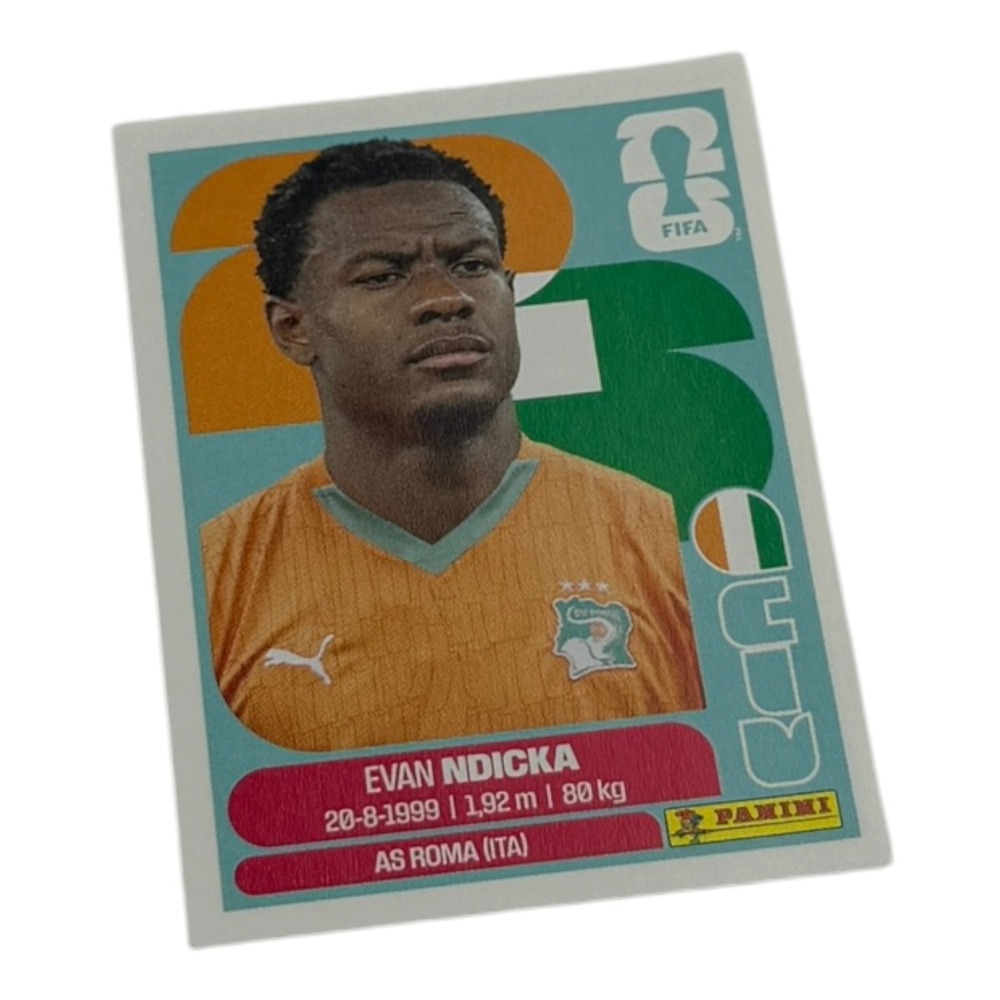 Panini FIFA World Cup 2026 Evan Ndicka AS Roma Ivory Coast Sticker CIV 6